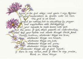 Philippians 4:4~8