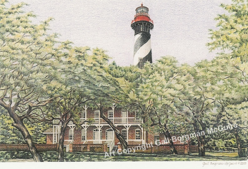 St. Augustine Lighthouse notecard